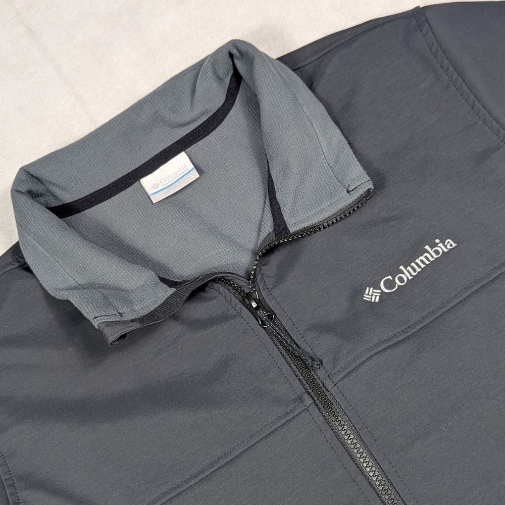 NEW Columbia Carmel Highlands EXS Softshell Jacket‎ Mens Large Gray XO2632-010